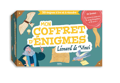 MON COFFRET D´ENIGMES LEONARD DE VINCI