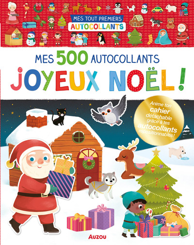 MES TOUT PREMIERS AUTOCOLLANTS - 500 AUTOCOLLANTS JOYEUX NOEL !