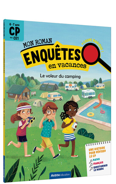 MON ROMAN - ENQUETES CP - LE VOLEUR DU CAMPING
