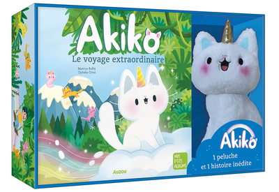 AKIKO - LE VOYAGE EXTRAORDINAIRE - COFFRET PELUCHE