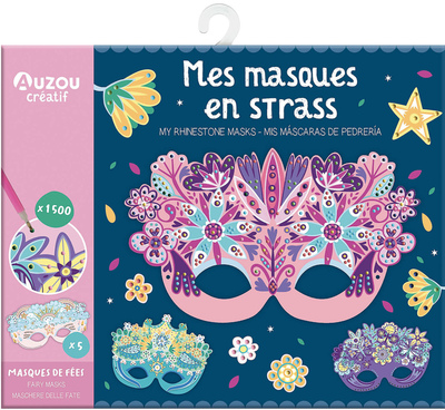 MES MASQUES EN STRASS - MA POCHETTE D´ARTISTE