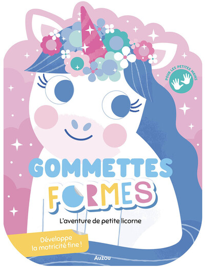 GOMMETTES FORMES - L´AVENTURE DE PETITE LICORNE