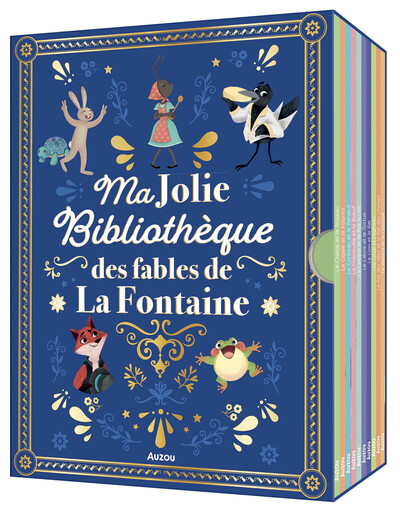 MA JOLIE BIBLIOTHEQUE DES FABLES DE LA FONTAINE