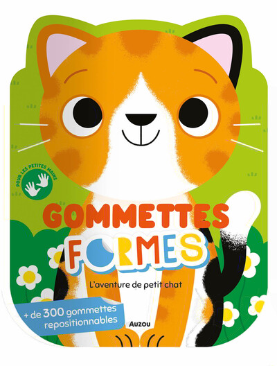GOMMETTES FORMES - L´ AVENTURE DE PETIT CHAT