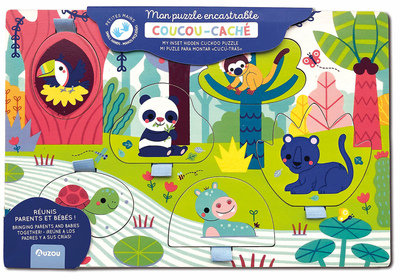 MON PREMIER PUZZLE D´ENCASTREMENT - COUCOU CACHE