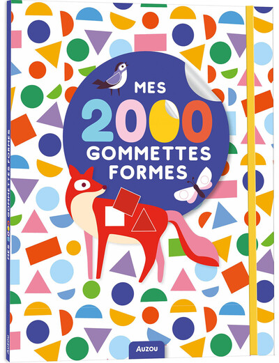 MES 2000 AUTOCOLLANTS GOMETTES FORMES