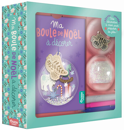 MA BOULE DE NOEL A DECORER - COFFRET