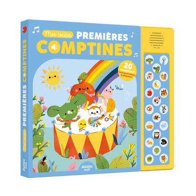 MES TOUTES PREMIERES COMPTINES - 20 PUCES SONORES