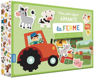 MON PETIT COFFRET AIMANTE - LA FERME