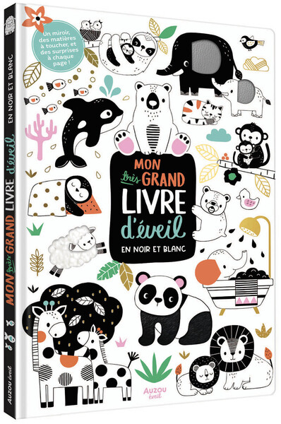 MON TRES GRAND LIVRE D´EVEIL EN NOIR ET BLANC