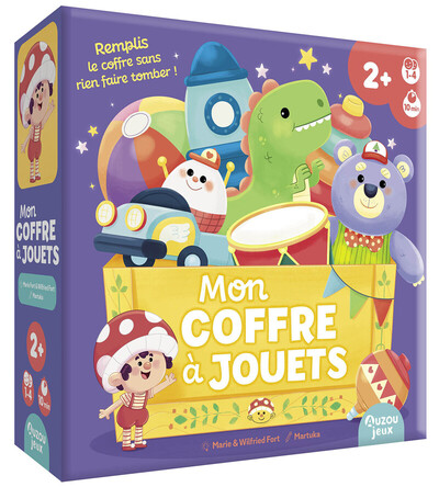 MON COFFRE A JOUETS - REMPLIS LE COFFRE SANS RIEN FAIRE TOMBER !