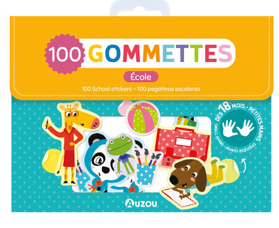 MA POCHETTE DE 100 GOMMETTES - ECOLE