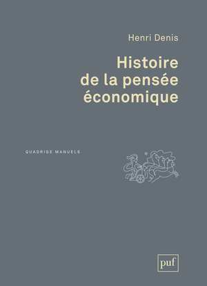 HISTOIRE DE LA PENSEE ECONOMIQUE (3ED)