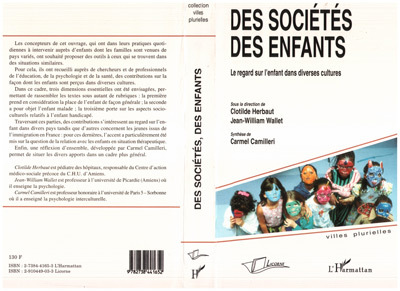 SOCIETES DES ENFANTS (DES) LE REGARD SUR L´ENFANT DANS
