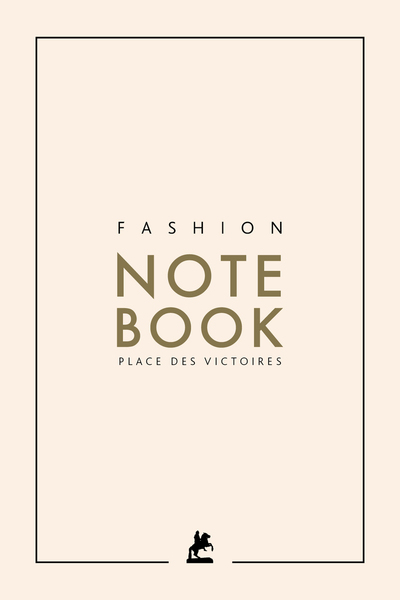 FASHION NOTEBOOK (BEIGE)