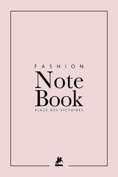 FASHION NOTEBOOK (ROSE)