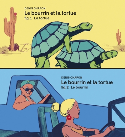 BOURRIN ET LA TORTUE - FLIP BOOK