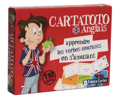 CARTATOTO ANGLAIS 3 - APPRENDRE LES VERBES COURANTS EN S´AMUSANT