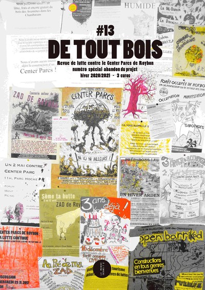 T13 - DE TOUT BOIS N 13 - REVUE DE LUTTE CONTRE LE CENTER PARCS DE ROYBON