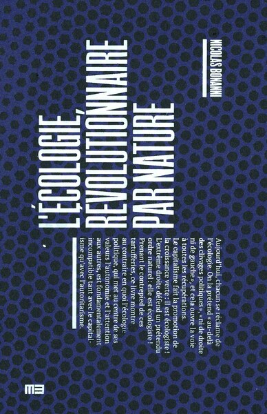L´ECOLOGIE, REVOLUTIONNAIRE PAR NATURE