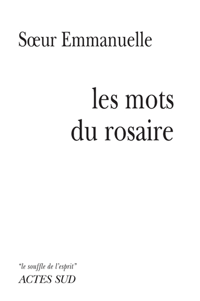 MOTS DU ROSAIRE