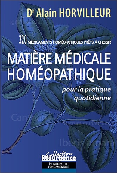 MATIERE MEDICALE HOMEOPATHIQUE