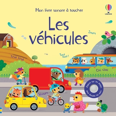 VEHICULES - MON LIVRE SONORE A TOUCHER