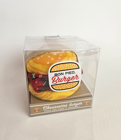 FUNNY SOCKS - FRENCH BURGER