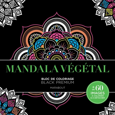 BLOC BLACK PREMIUM - MANDALA VEGETAL