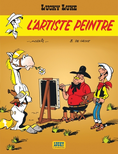 LUCKY LUKE T40 ARTISTE PEINTRE