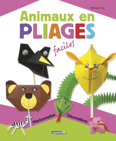 ANIMAUX EN PLIAGES
