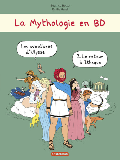 MYTHOLOGIE EN BD T2 - LES AVENTURES D´ULYSSE LE RETOUR A ITHAQUE