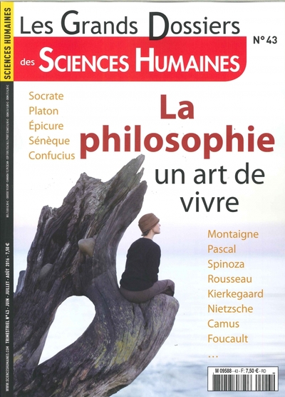 SCIENCES HUMAINES GD N 43 LA PHILOSOPHIE UN ART DE VIVRE  MAI 2016