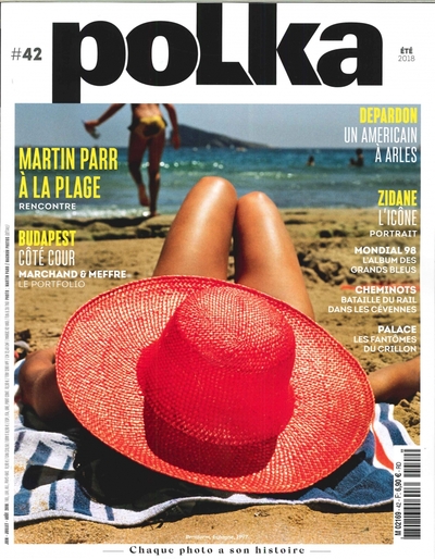 POLKA N 42 MARTIN PARR A LA PLAGE  - ETE 2018