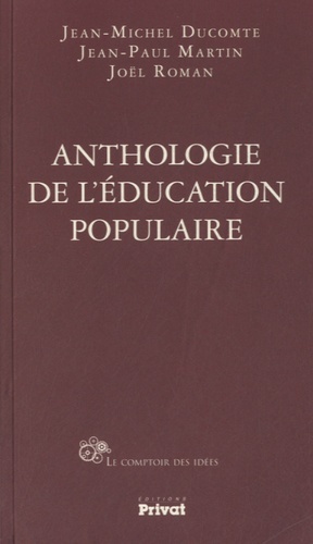 ANTHOLOGIE DE L´EDUCATION POPULAIRE