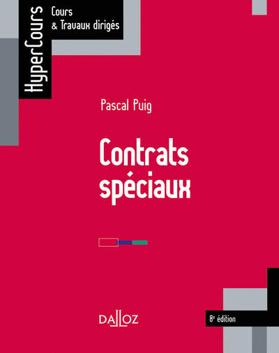 CONTRATS SPECIAUX. 8E ED.