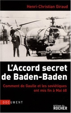 ACCORD SECRET DE BADEN BADEN
