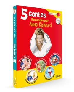COFFRET DE 5 CONTES AVEC CD