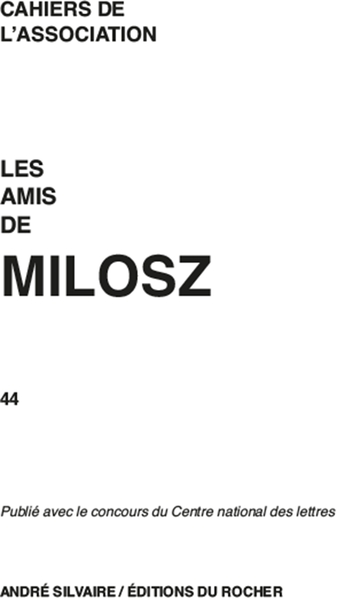 AMIS DE MILOSZ