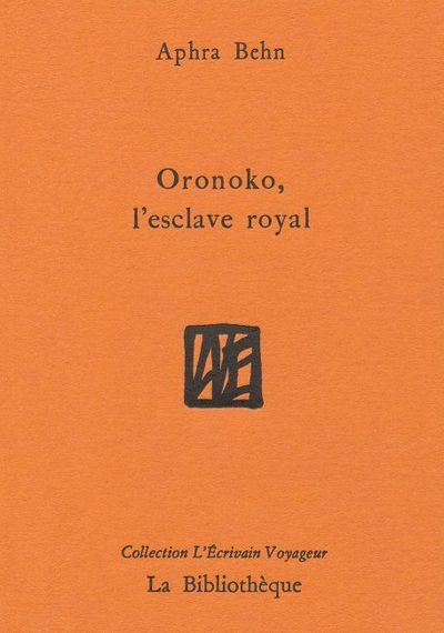 ORONOKO, L´ESCLAVE ROYAL