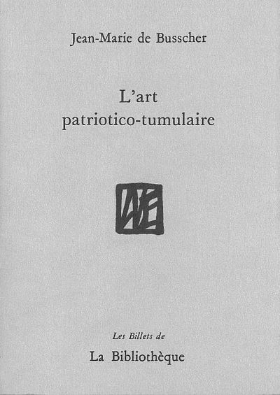 ART PATRIOTICO-TUMULAIRE