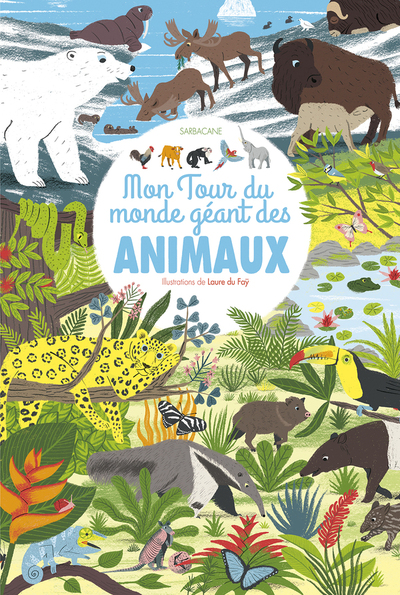MON TOUR DU MONDE GEANT DES ANIMAUX