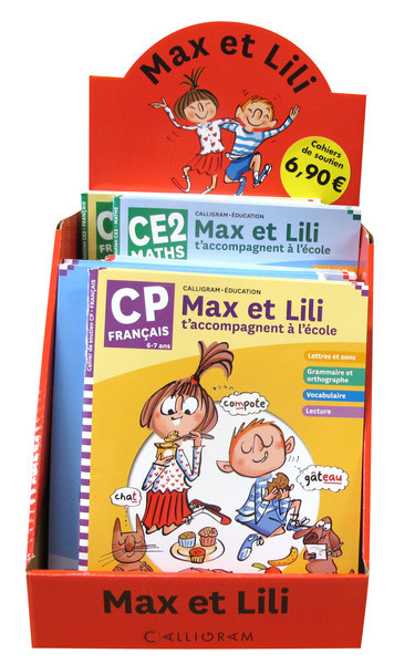 COLIS 18EX CAHIERS DE SOUTIEN MAX ET LILI (PRIX UNITE: 6,90€) OCTOBRE 2020