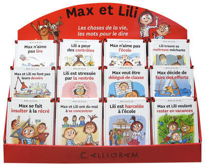 COLIS 48V MAX ET LILI - RENTREE  (PRIX PUBLIC UNITAIRE: 5,90€)