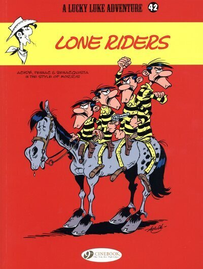 LUCKY LUKE T42 - LONE RIDERS
