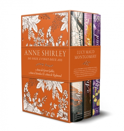 COFFRET SAGA ANNE SHIRLEY 1 A 3 - DE ONZE A VINGT DEUX ANS