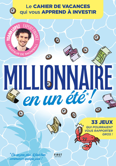 CAHIER DE VACANCES MILLIONNAIRE EN UN ETE