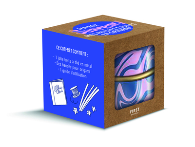 COFFRET TEA BOX SURPRISE MES PETITES ETOILES EN ORIGAMI