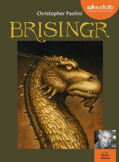 ERAGON - T03 - ERAGON 3 - BRISINGR - LIVRE AUDIO 3 CD MP3 - LIVRET 4 PAGES