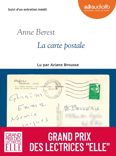 CARTE POSTALE - LIVRE AUDIO 2 CD MP3 - SUIVI D´UN ENTRETIEN AVEC L´AUTRI